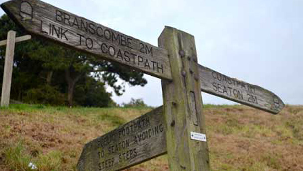 Devon - South Wst Coast Path - Easy Access from The Folletts at Beer Self Catering Cottages in Beer Devon